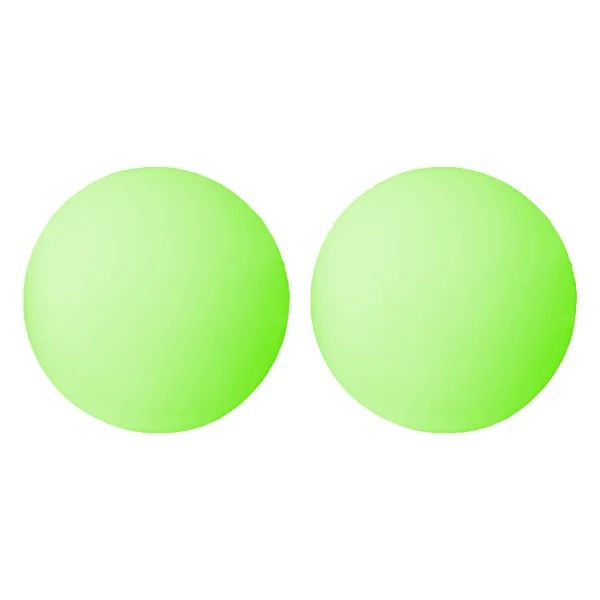 2 butées de porte murales adhésives NIGHTSHINE, Luminescent blanc
