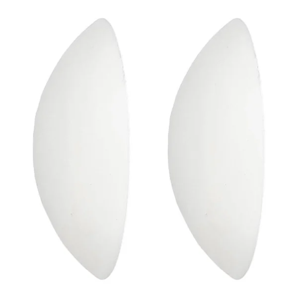 2 butées de porte murales adhésives NIGHTSHINE, Luminescent blanc