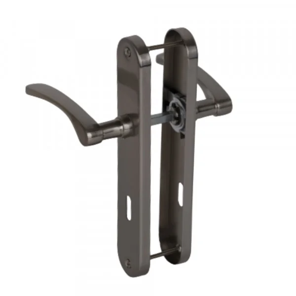 2 poignées de porte EVA, Laiton entraxe 165 mm