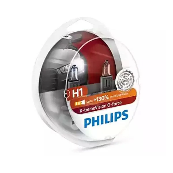 Ampoule H1 X2 XTREME VISION GFORCE 55W PHILIPS - 12258XVGS2