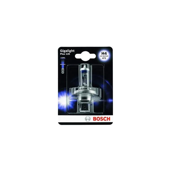 Ampoule H4 X1 12V55W +120 BOSCH