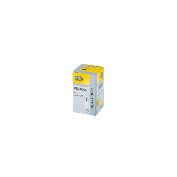 Ampoule Navette Halogène 24V 10W SV8.5-8 (HELLA 8GM 002 091-251)