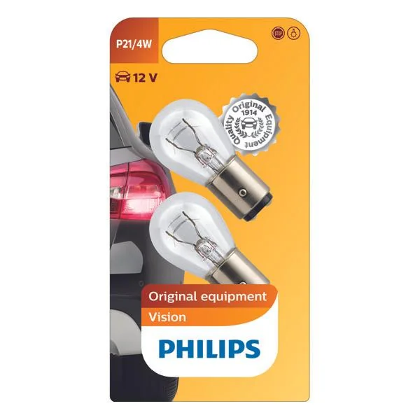 Ampoule P21/4W X2 PR 12V PHILIPS - 12594B2