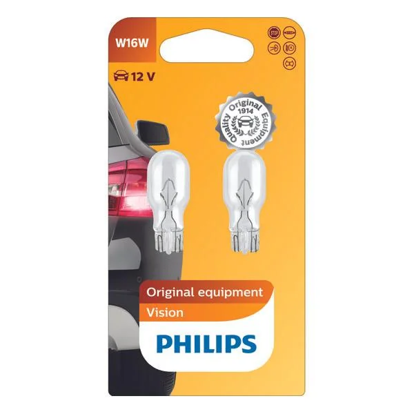 Ampoule PHILIPS W16W 12V PR PHILIPS - 12067B2
