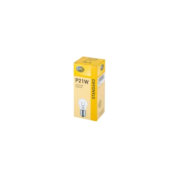 Ampoule Stop HELLA 12V 21W P21W - Culot BA15s - Réf. 8GA 002 073-121