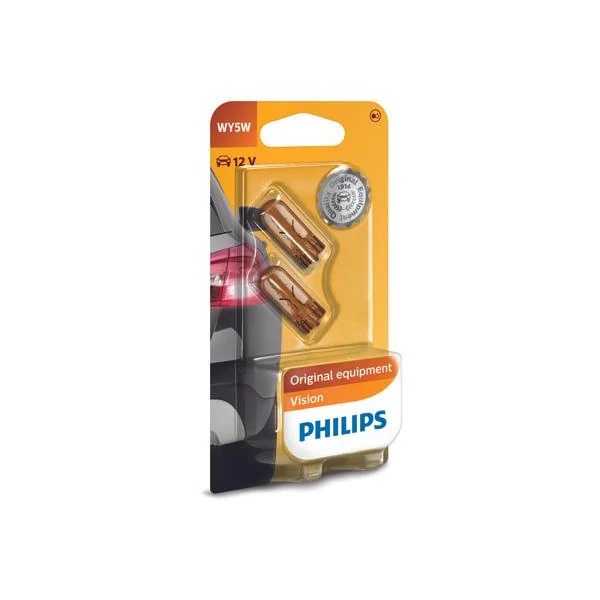 Ampoule WY5W X2 PR 12V PH PHILIPS - 12396NAB2
