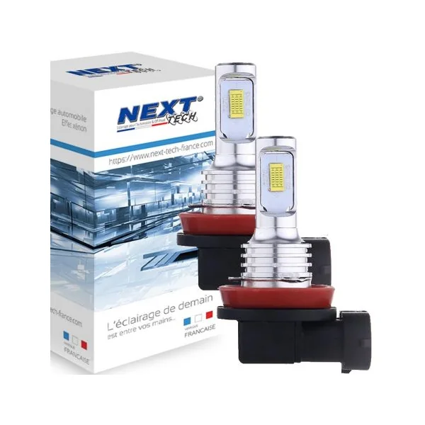 Ampoules H11 LED 50W - ultra lumineuses - blanc - NEXT-TECH®