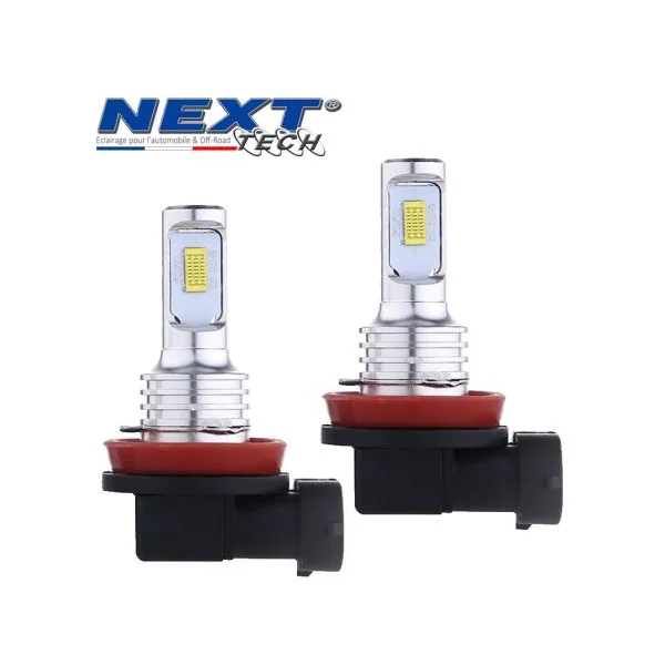 Ampoules H11 LED 50W - ultra lumineuses - blanc - NEXT-TECH®