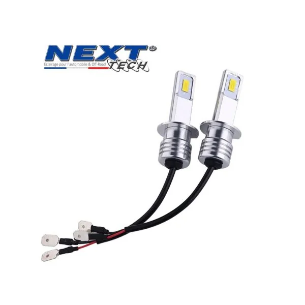 Ampoules H1 LED 50W - ultra lumineuses - blanc - NEXT-TECH®