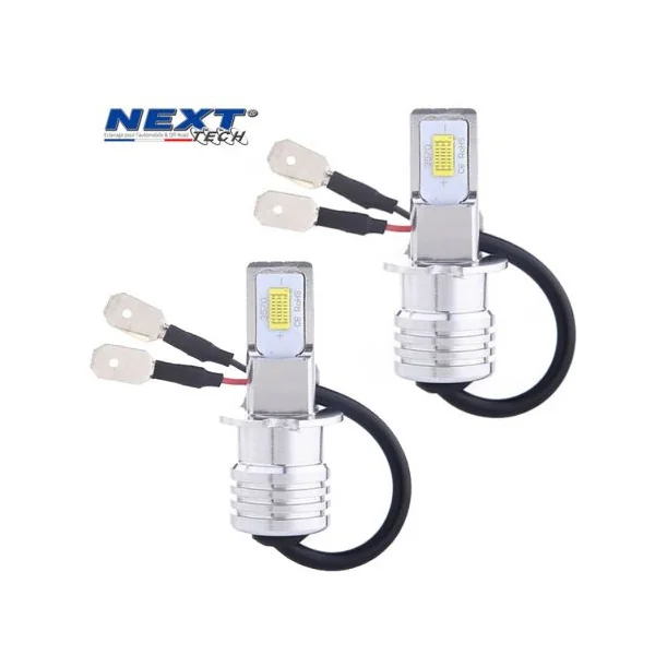 Ampoules H3 LED 50W - ultra lumineuses - blanc - NEXT-TECH®
