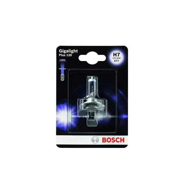 Ampoules H7 X1 12V 55W +120 BOSCH