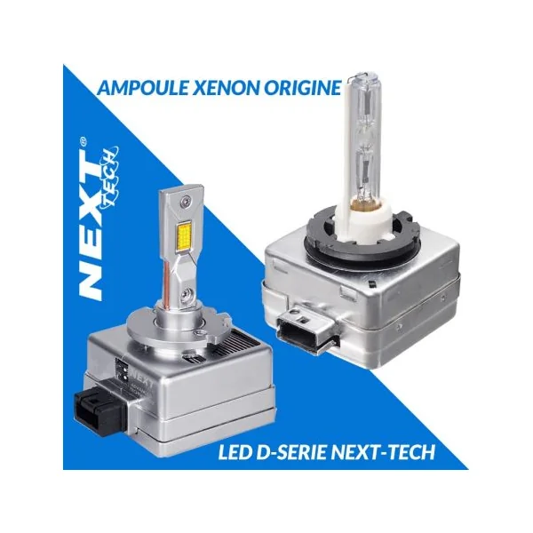 Ampoules LED D1S D1R 55W Plug and Play Canbus avancé