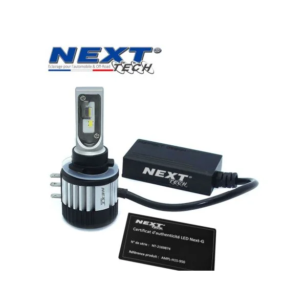 Ampoules LED Next-G H15-2 anti-interferences radio