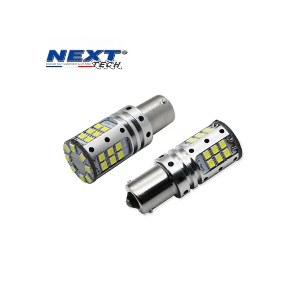 Ampoules LED P21W BA15S canbus ODB 21W feux de jour - Blanc