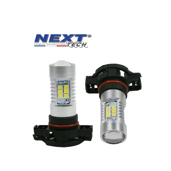 Ampoules LED PSX24W H16 CANBUS Next-Tech - blanc