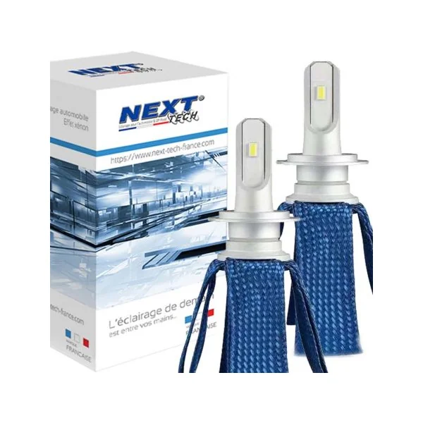 Ampoules LED voiture H4 55W homologuées 6000lm Canbus - Next-Tech®