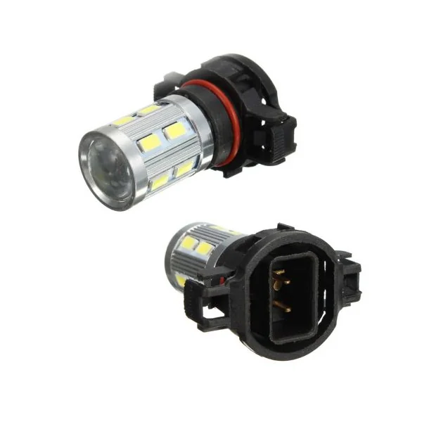 Ampoules veilleuses PSX24W H16 à LED CANBUS - Orange