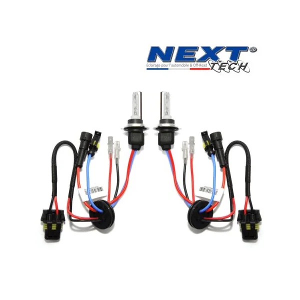 Ampoules xenon courtes H7C 35W Next-Tech® haut de gamme métal & céramique