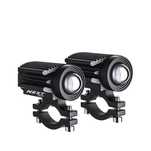 Antibrouillard LED pour moto fixation sur le guidon