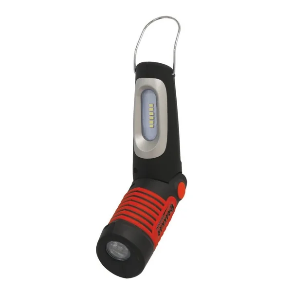 Baladeuse d'atelier LED articulée rechargeable – 300 lumens – 6+5 LED SMD