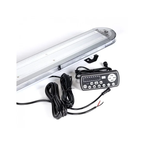 Barre d'Avertissement 1212x120mm - 252 LEDs - 95W - Homologuée R65/R10