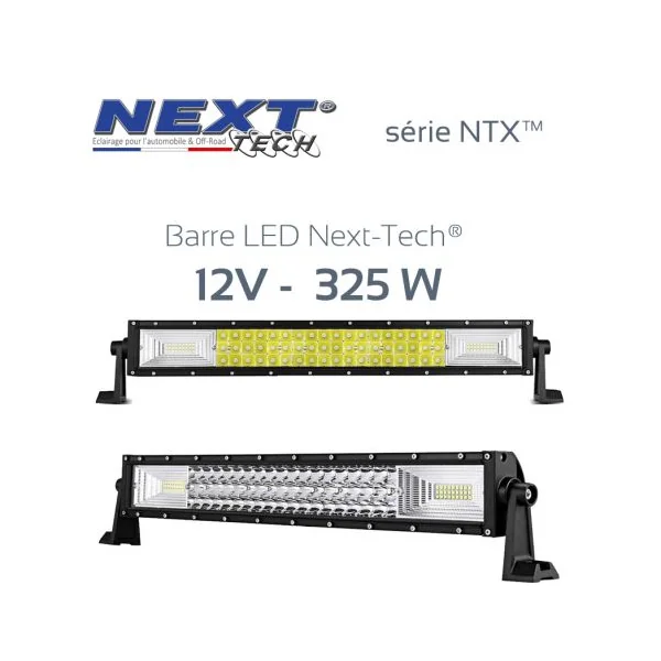 Barre LED 4x4 12v / 24v 325W - 550mm - série NTX™