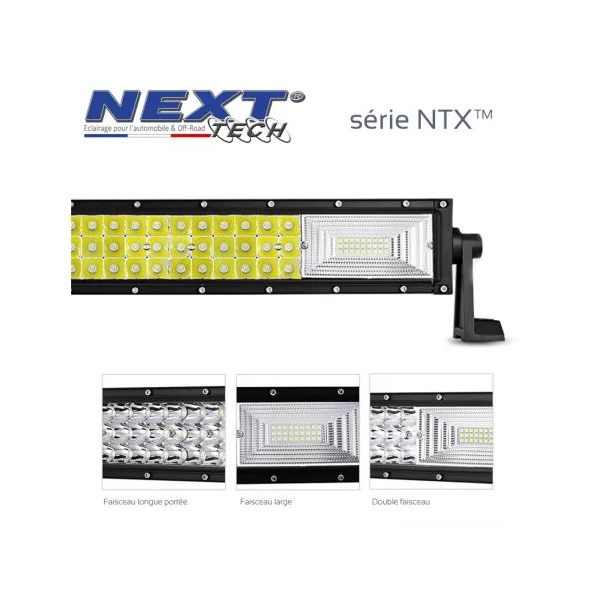 Barre LED 4x4 12v / 24v 325W - 550mm - série NTX™