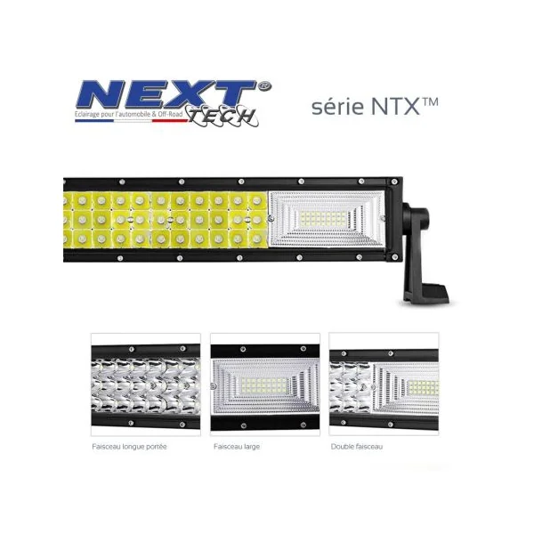 Barre LED courbée 4x4 12v / 24v 325W - 550mm - série NTX™