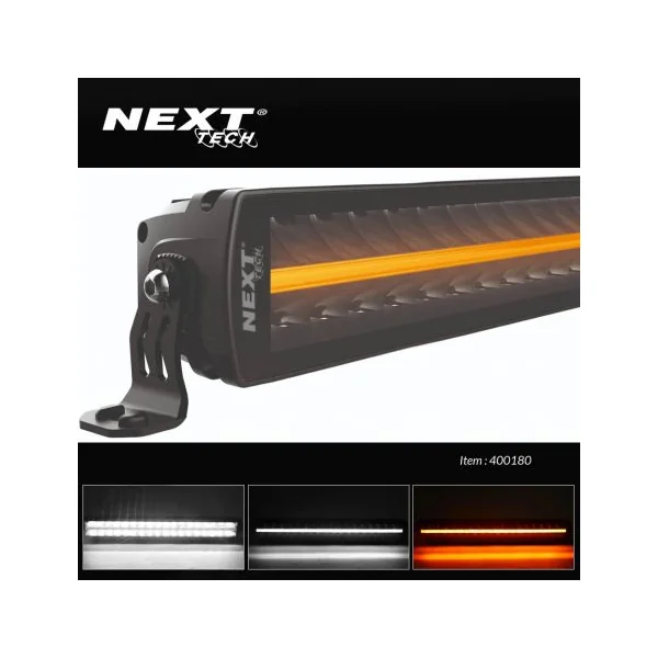 Barre LED pour 4x4 180W 300mm avec feux de jour DRL