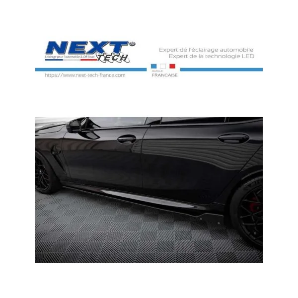Bas de caisse jupe latéral V1 avec aileron BMW M8 F93 M850i G16 Grand coupe