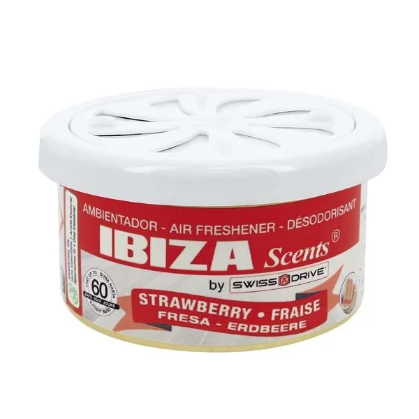 BLISTER BOITE PARFUMEE IBIZA SCENTS FRAISE