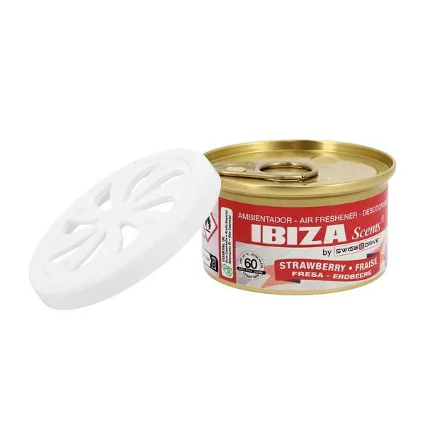 BLISTER BOITE PARFUMEE IBIZA SCENTS FRAISE