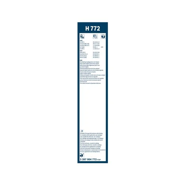 Bosch Balai d'essuie-glace Rear H772