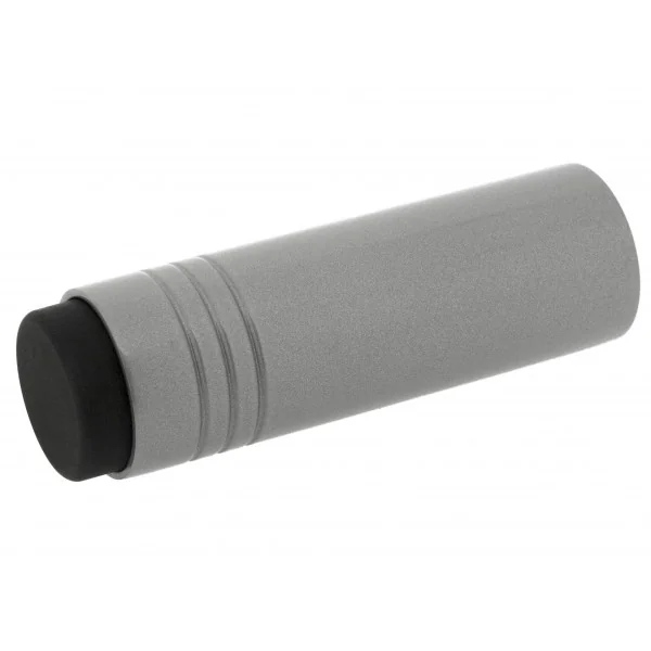 Butée de porte murale YOKO, Aluminium gris 80x25mm