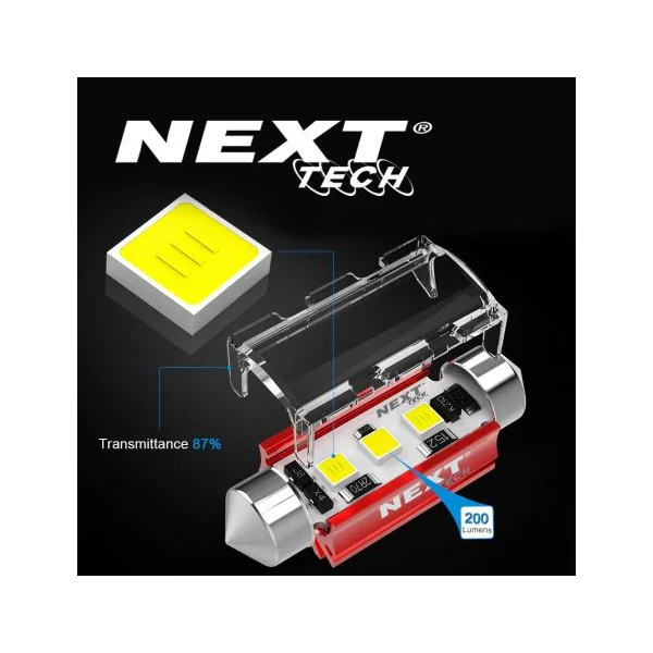 C10W LED Canbus 12V - 24V navettes 41mm Next-Tech®