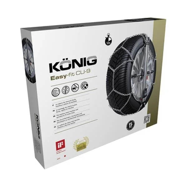 Chaînes neige KONIG Easy Fit CU-9 065