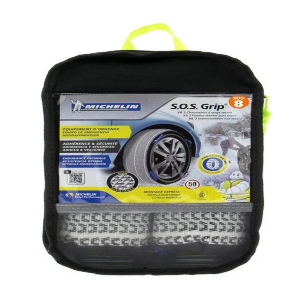 Chaînes neige textiles MICHELIN SOS Grip 8