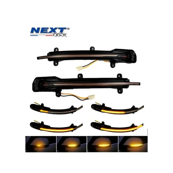 Clignotants dynamiques Land Rover LR4 14-16 rétroviseurs LED défilants