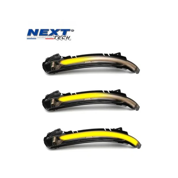 Clignotants dynamiques Mercedes W204 B-E-C-CLA-GLA-GLK rétroviseurs LED défilants
