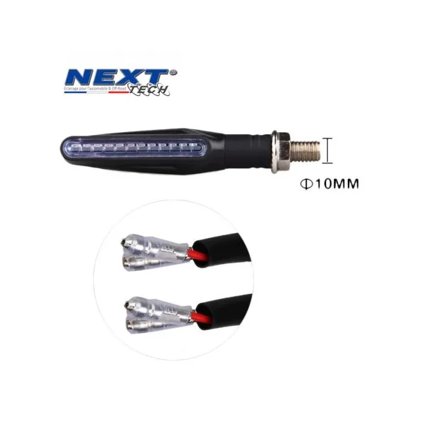 Clignotants LED dynamique Moto Quad Scooter Next-Tech®