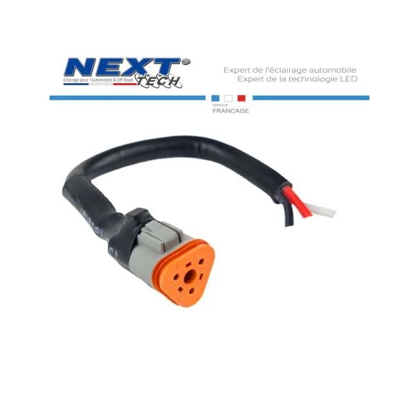 Connecteur prise Deutsch mâle à 3 pins