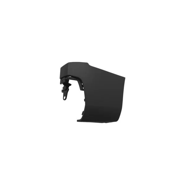 Crosse pare chocs arrière droite pour PEUGEOT PARTNER III ph.1 2018-2024, mod. châssis long, 2 portes, noire, Neuve