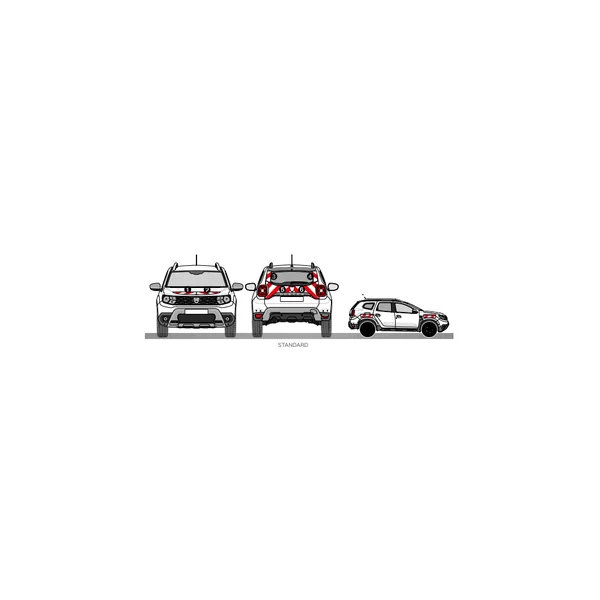 DACIA DUSTER KIT BALISAGE