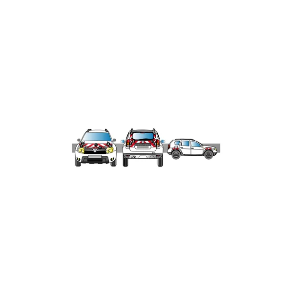 DACIA DUSTER KIT BALISAGE