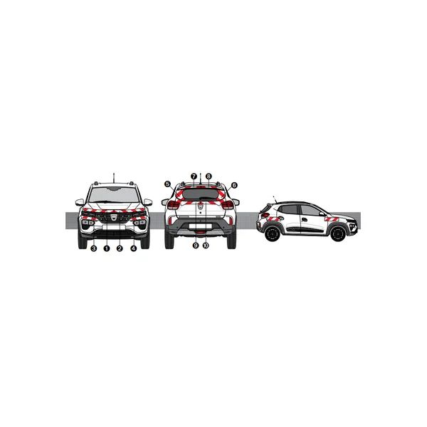 DACIA SPRING KIT BALISAGE