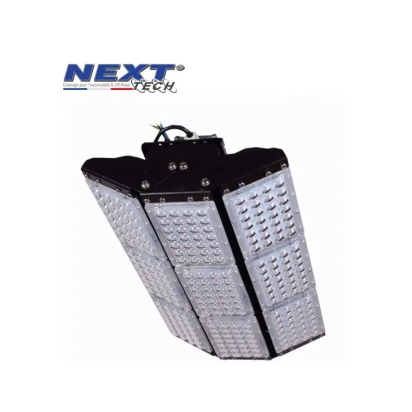 Eclairage LED industriel projecteur réglable orientable 1200W - Blanc