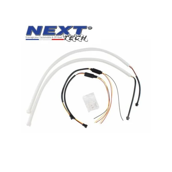 Feu arrière bande flexible LED rouge universel