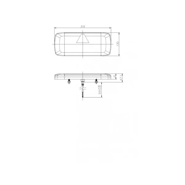 Feu Arrière Droit LED 7 Fonctions avec Clignotant Dynamique – 12/24V
