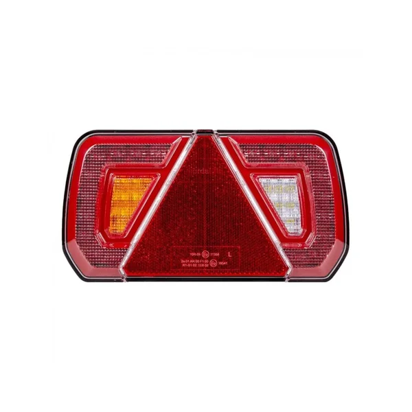 Feu Arrière Gauche 12/24V à LED avec Triangle et Connecteur Arrière