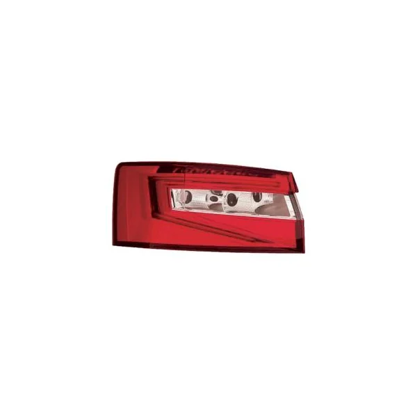 Feu arrière gauche pour SKODA SUPERB III phase 1, 2015-2019, BERLINE, à LED, rouge, neuf